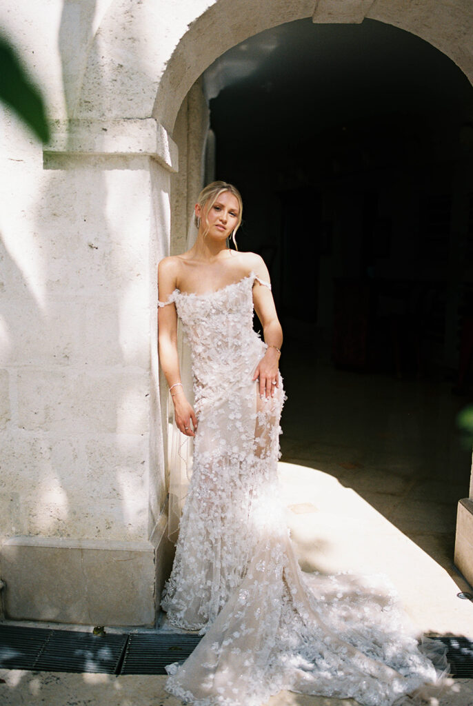 Bridal Portraits at Sandy Lane in Barbados