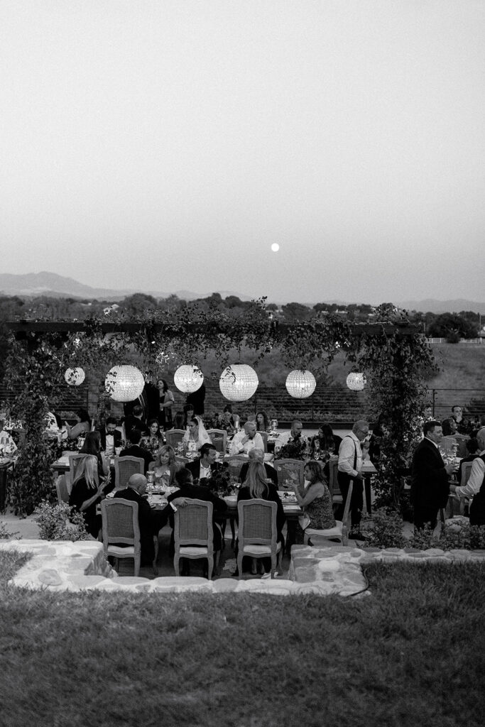 Santa Inez Outdoor Wedding Reception