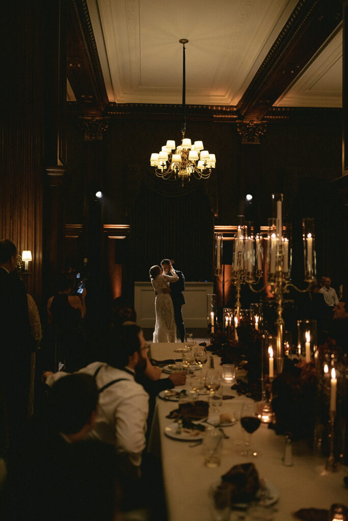 Union Club Cleveland Wedding Reception