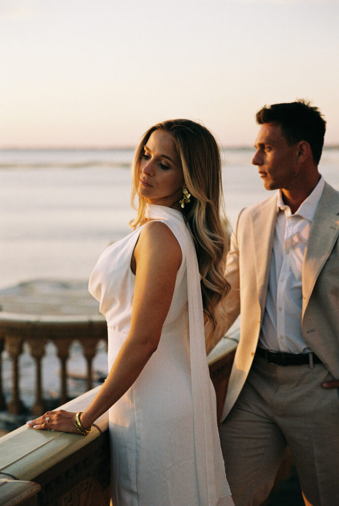 Sarasota Engagement session at sunset