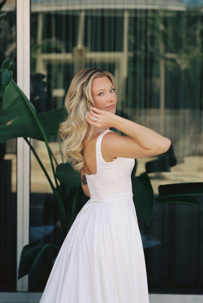 Bride getting ready JW Marriott Marco Island