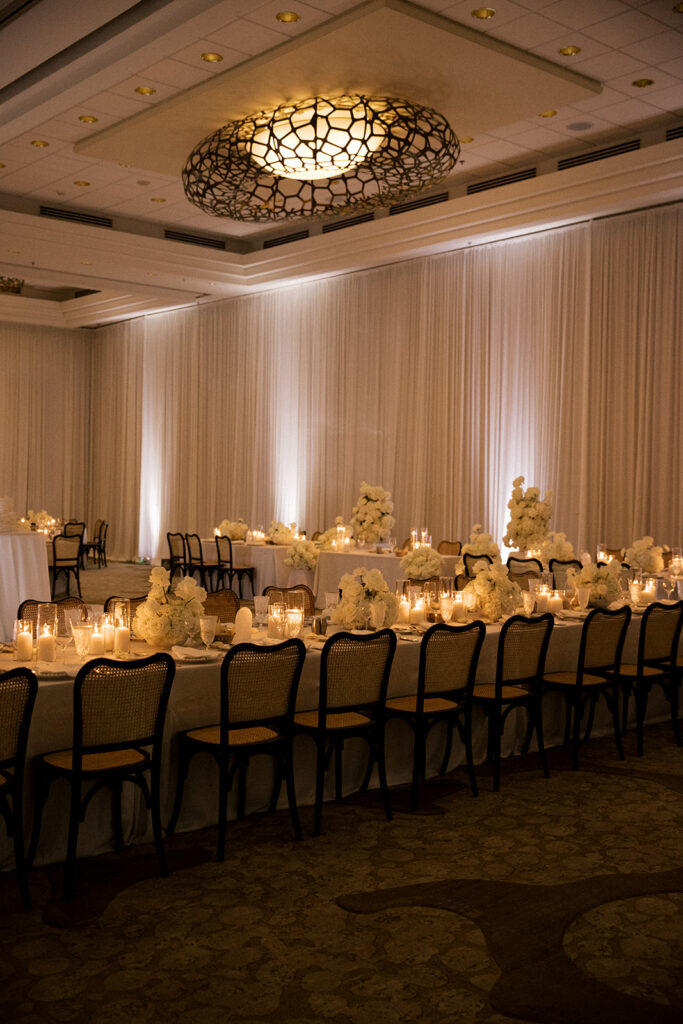 Indoor Wedding reception JW Marriott Marco Island Florida