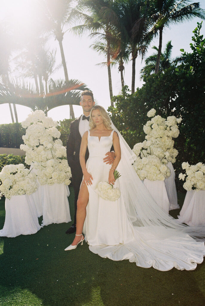 Bride and groom portrait JW Marriott Marco Island