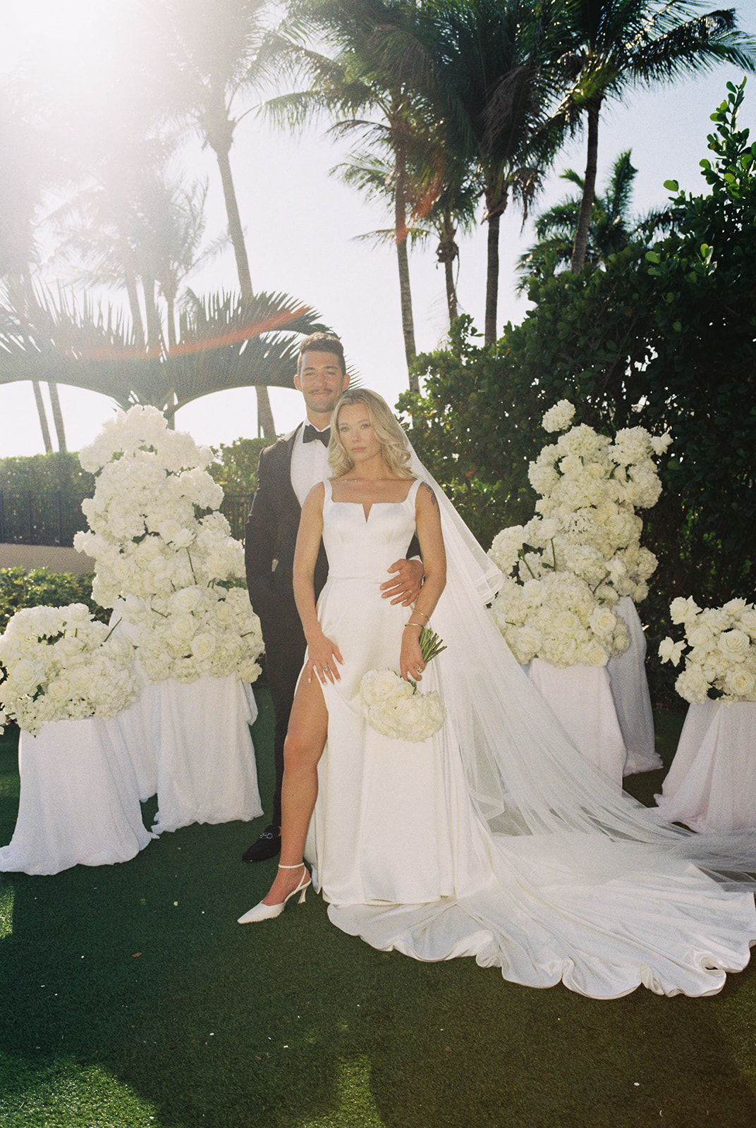 Bride and groom portrait JW Marriott Marco Island